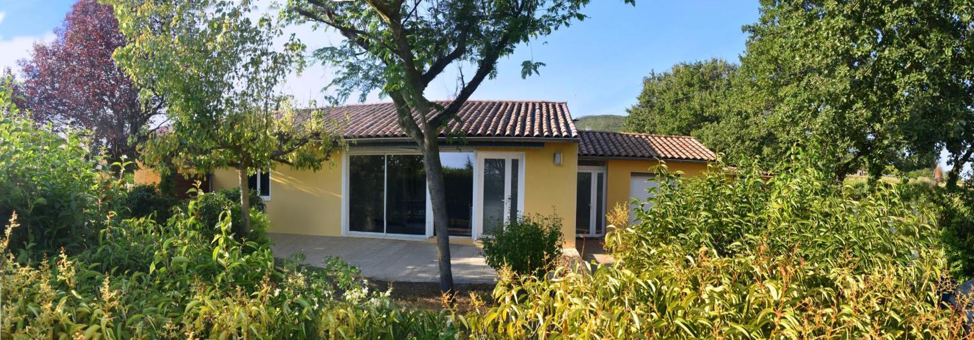 Maison Super Calme Et Confortable - Idealement Situee - Clim - Vue Montagnes - Piscine Partagee - Parking Gratuit - Lou Tranquillou